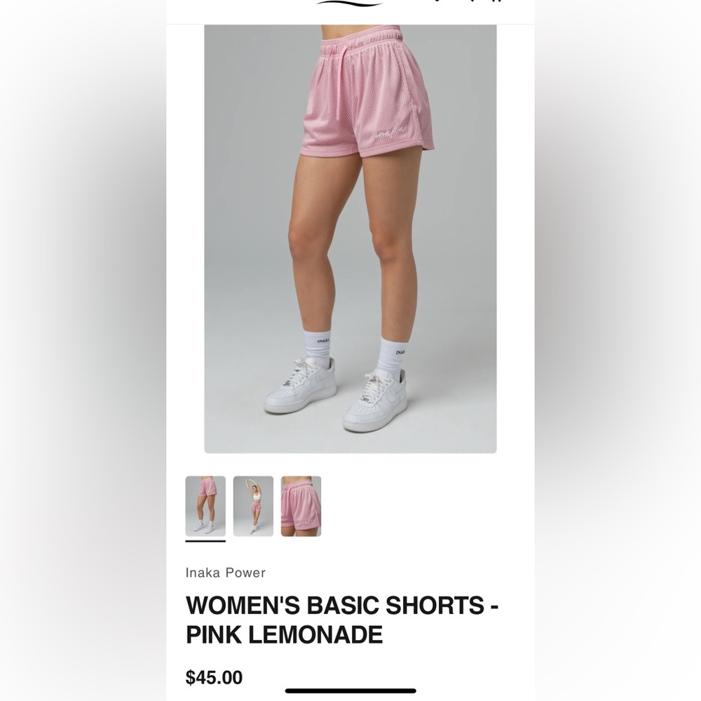 Inaka Power Pink Shorts
